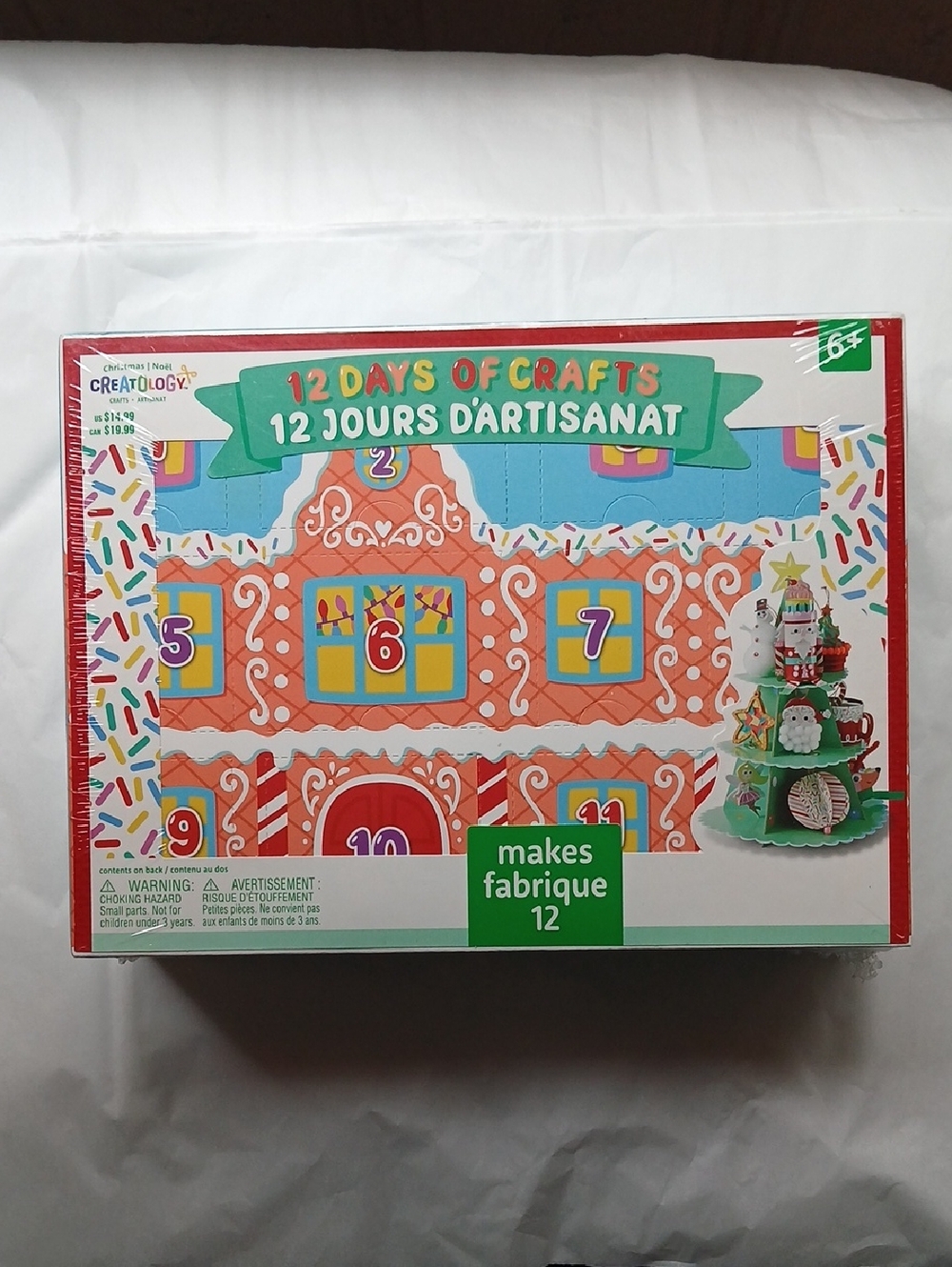 🍊3/$15🍊 12 Days of Crafts Holiday Advent Calender Kit